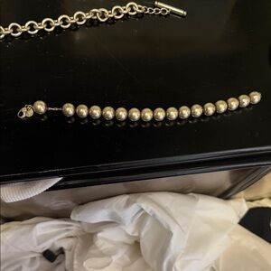 Tiffany & Co. Gold Ball Station Bracelet